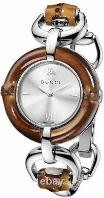 Gucci Bamboo Stainless Steel Women's Watch Special Edition YA132403