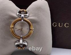 Gucci Bamboo Stainless Steel Women's Watch Special Edition YA132403