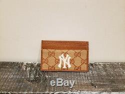 Gucci Card Holder NY Yankees Edition NEW