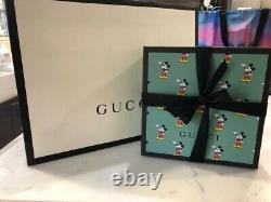 Gucci Disney Mickey GG Round Bag NEW! Printed Mini Canvas Limited Edition