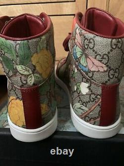 Gucci GG Tian Supreme High Top Sneakers Trainers Shoes UK 6 Ltd Edition BNIB