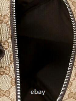 Gucci Original GG Guccissima Backpack Rucksack Travel Bag Tote (Beige/Brown)