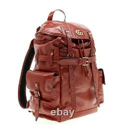 Gucci ReBelle Large Backpack Red Leather Limited Edition New