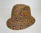 Gucci X Disney Mickey Mouse Brown Gg Bucket Hat Limited Edition M 602978 8475