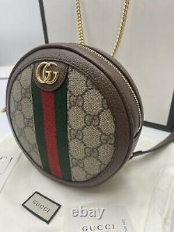 HOT! Authentic Gucci Ophidia Supreme GG Mini Backpack, Shoulder Bag Clutch NIB