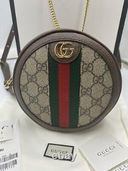 HOT! Authentic Gucci Ophidia Supreme GG Mini Backpack, Shoulder Bag Clutch NIB