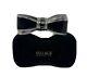 House Of Sillage Limited Edition Bow Lipstick Case Black Withswarovski Crystals