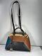 Iacucci Italy -today Nwt $199.00-coloring Blocking Satchel 1 Of A Kind X-body