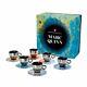 Illy Art Collection 6 Cappuccino Cups Marc Quinn Iris Limited Edition