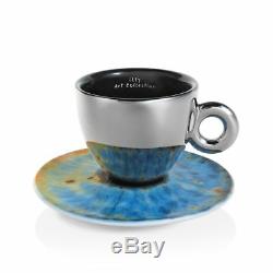 ILLY ART COLLECTION 6 Cappuccino Cups Marc Quinn Iris Limited Edition