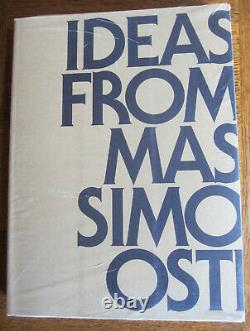 Ideas From Massimo Osti Book 2nd Edition 2016 NEW SEALED Stone Island / CP