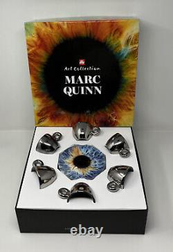 Illy Art Collection Marc Quinn Limited Edition Espresso Cups Saucers READ NOTES