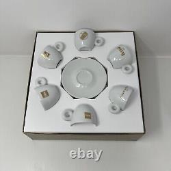 Illy Espresso Cups & Saucers Limited Edition Heritage Collection New in Open Box