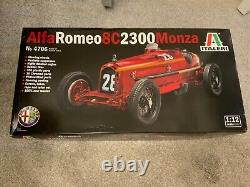 Italeri 1/12 4706 Alfa Romeo 8C2300 Monza Raew 1st edition model hobby