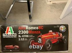 Italeri 1/12 4706 Alfa Romeo 8C2300 Monza Raew 1st edition model hobby