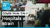 Italy Hospitals Under Strain As Omicron Cases Edge Upwards France 24 English