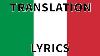 Italy National Anthem English Lyrics And Translation Short Version Inno Nazionale Italiano