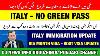 Italy Referedum No Green Pass Immigration 2020 New Update Italian News In Urdu Italy News