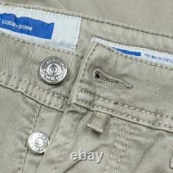 Jacob Cohen Cotton Pants Bard Premium Edition Denim IN Beige-Grey RegEUR350
