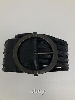 John Varvatos Jimmy Hendrix Leather Belt. Size 38. Limited Edition 98/135 $598