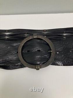 John Varvatos Jimmy Hendrix Leather Belt. Size 38. Limited Edition 98/135 $598