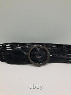 John Varvatos Jimmy Hendrix Leather Belt. Size 38. Limited Edition 98/135 $598