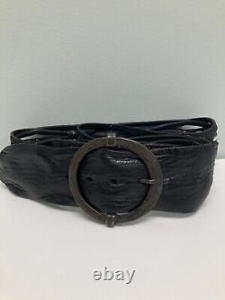 John Varvatos Jimmy Hendrix Leather Belt. Size 38. Limited Edition 98/135 $598