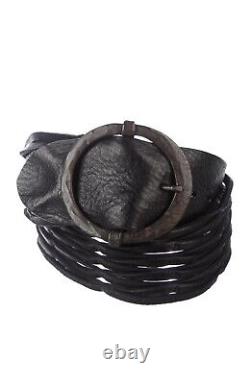 John Varvatos Jimmy Hendrix Leather Belt. Size 38. Limited Edition 98/135 $598