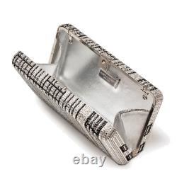 Judith Leiber MAD Museum Crystal Limited Edition Clutch Bag Minaudiere Airstream