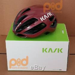 Kask Protone Road Helmet BORDEAUX Ltd Edition Medium 52-58 cm CHE00037.278 red
