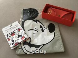 LIMITED EDITION DISNEY MICKEY MOUSE 90th 24K GOLD RAY BAN AVIATOR SUNGLASSES