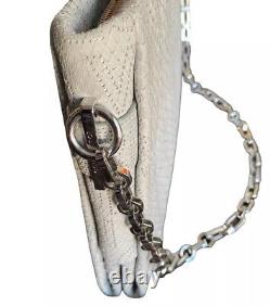 LOUIS VUITTON Limited Edition Python Perfore Lutece Bag 2008 Never Used