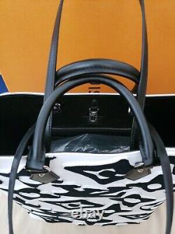LOUIS VUITTON Monogram Giant White Black Cabas Bag Limited Urs Fischer LVxUF New