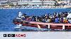 Lampedusa 7 000 Migrants Arrive On Italian Island In Three Days Bbc News