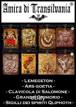 Lemegeton demons seal tarot card cards deck dark grimoire vintage oracle rare v1
