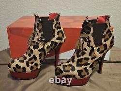 Leopard Tassel Pump Limited Edition Made In Italy