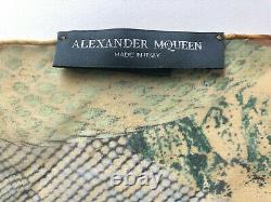 Limited Edition Alexander McQueen'Savage Beauty' Platos Atlantis Print Scarf