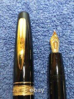 Limited Edition Delta 14k 585 Solid Gold Medium Nib Rare Vintage Fountain Pen
