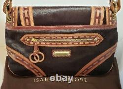 Limited Edition Isabella Fiore Hot Trot Calf Hair Shoulder Handbag Purse Nwt$675