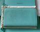 Limited Edition Tiffany's Wave Pond Leather Continental Wallet In Tiffany Blue