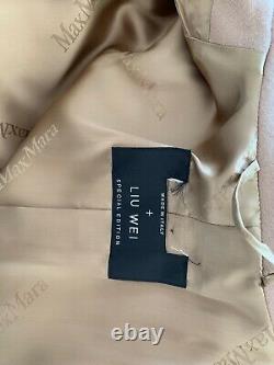 Liu Wei For Max Mara Limited Edition Wool Jacket It38 Us4 Eu34 New