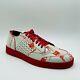 Loewe Men Off White Leather Graffiti Limited Edition Sneaker 42/us 9 581511 7126