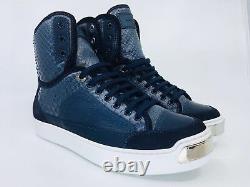Louis Vuitton Men's Black Python Skin High Top Sneaker Boot size 6 US / 5 LV