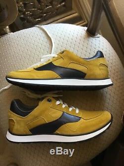 Louis Vuitton Mens 1100 Miles Mustard Sneaker Sz. 8 New In Box Limited Edition