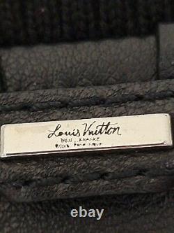 Louis Vuitton X Virgil Abloh Staples Edition Black Leather Reversible Monogram