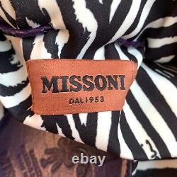 MISSONI + IACOBELLA handwoven leather bag NWT