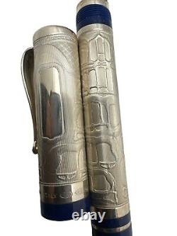 MONTEGRAPPA 925 Silver Limited edition Fountain Pens, 18k, Nib Size-M. New, 312/500