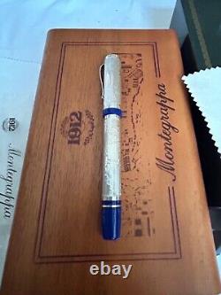 MONTEGRAPPA Cosmopolitan Oceanic Limited Edition of 500 pieces, 18K M Nib-New