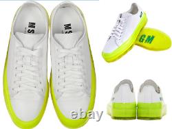 MSGM RBRSL Rubber Soul Edition Fluo Floating Sneakers Shoes Trainers 39