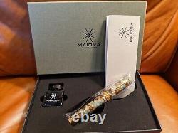Maiora Alpha K Ercolano Limited Edition Fountain Pen, 14K Nib, SHIPS FREE #228